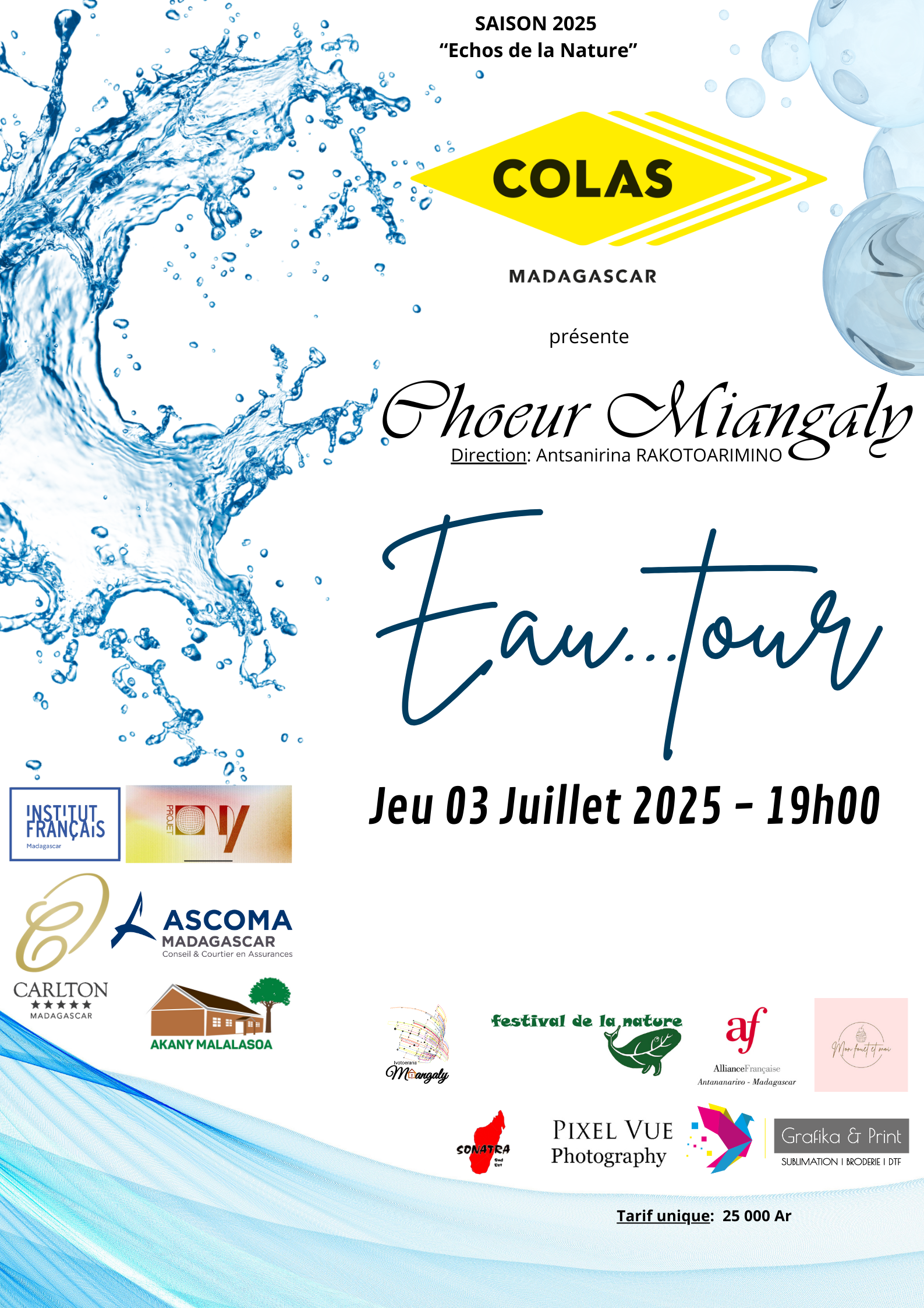 Concert Eau Tour