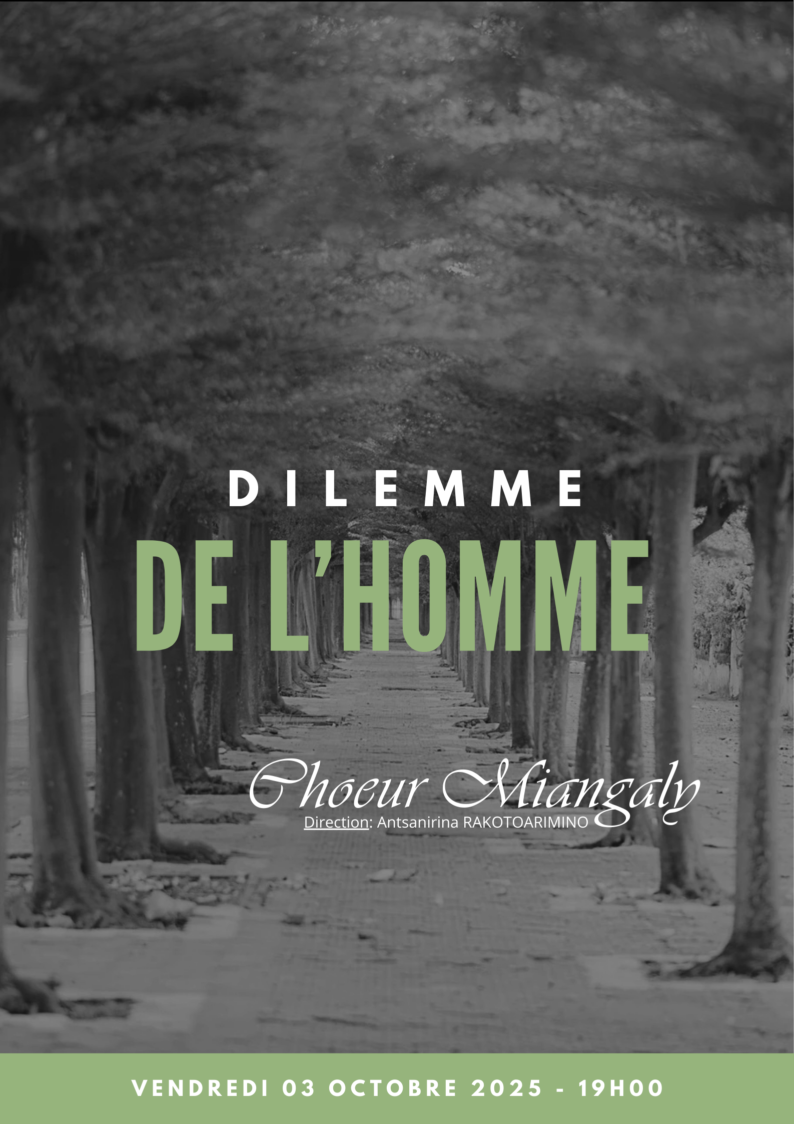 Concert Le Dilemme de l'Homme